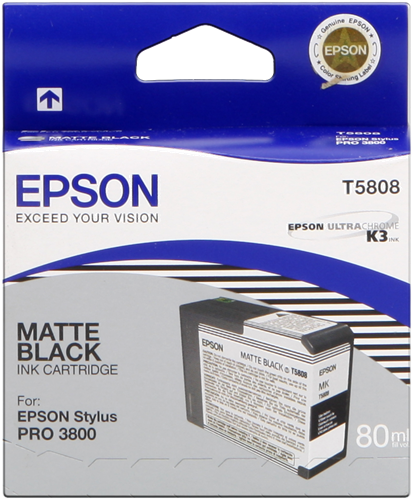 Epson T5808 Czarny (matowy) kardiż atramentowy