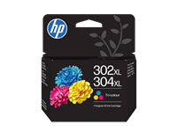 HP 302 XL / 304 XL różne kolory kardiż atramentowy