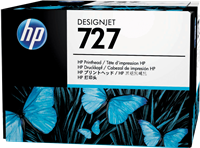 HP 727 głowica czarny / cyan / magenta / żółty