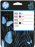 HP 912 zestaw czarny / cyan / magenta / żółty