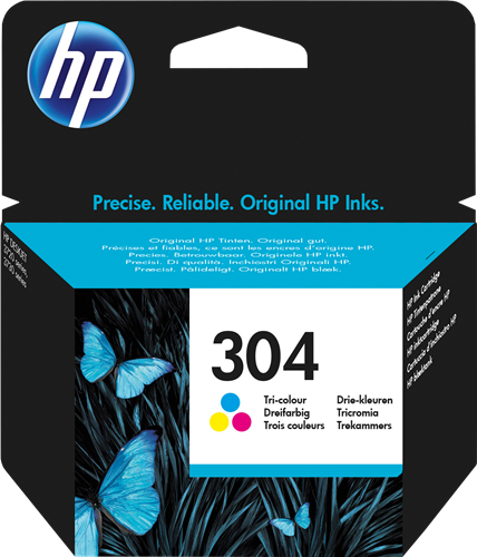 HP 304 różne kolory kardiż atramentowy