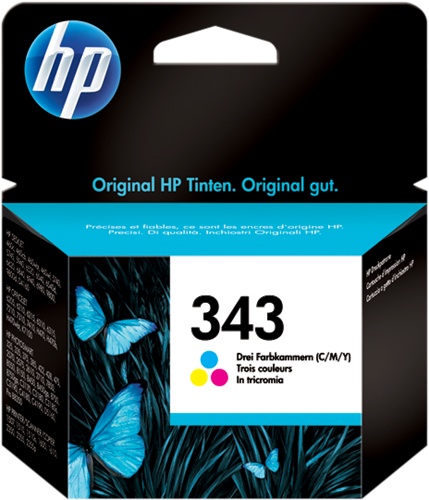 HP 343 różne kolory kardiż atramentowy