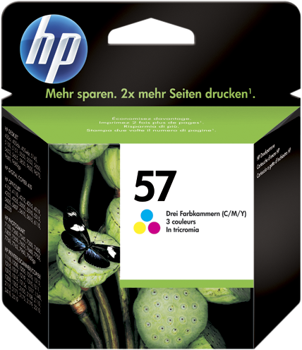 HP 57 różne kolory kardiż atramentowy