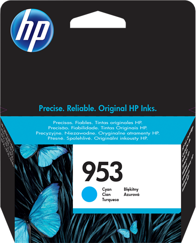 HP 953 cyan kardiż atramentowy