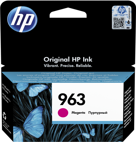HP 963 magenta kardiż atramentowy