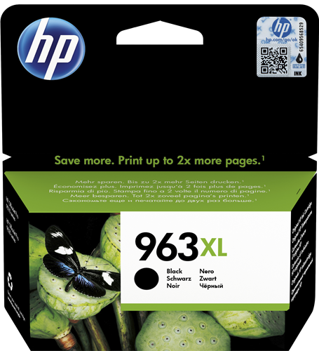HP 963 XL czarny kardiż atramentowy
