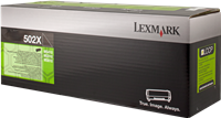 Lexmark 502X czarny toner