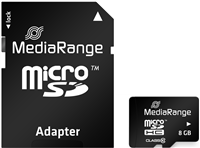 MediaRange Karta pamięci 8 GB 