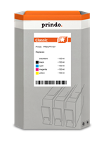 Prindo Classic zestaw Czarny (matowy) / czarny / cyan / magenta / żółty
