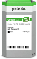 Prindo Green Basic XL czarny kardiż atramentowy
