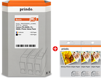 Prindo PRSCPG545XL_CL546XL MCVP czarny / różne kolory value pack