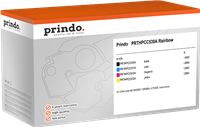 Prindo PRTHPCC530A Rainbow czarny / cyan / magenta / żółty value pack