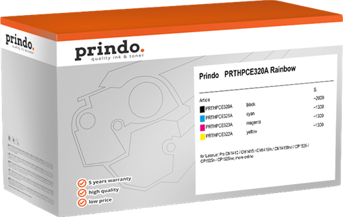 Prindo LaserJet Pro CP1525nw PRTHPCE320A