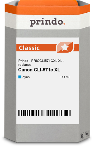 Prindo Classic XL cyan kardiż atramentowy