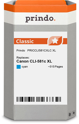 Prindo Classic XL cyan kardiż atramentowy