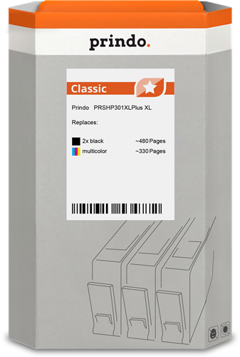 Prindo Classic XL zestaw czarny / różne kolory