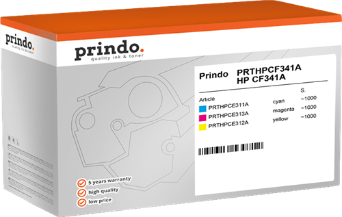 Prindo LaserJet Pro CP1025 PRTHPCF341A