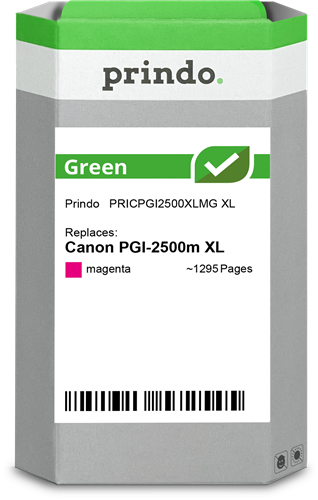 Prindo Green XL magenta kardiż atramentowy