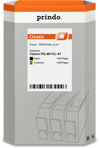 Prindo PRSCPG40_CL41 zestaw czarny / różne kolory