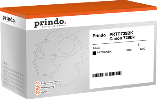 Prindo PRTC729BK czarny toner