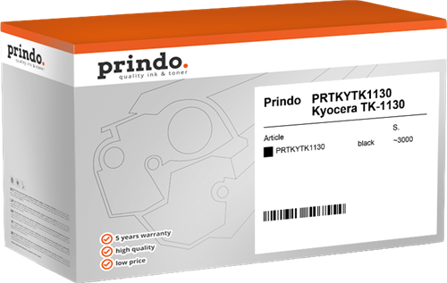 Prindo PRTKYTK1130 czarny toner