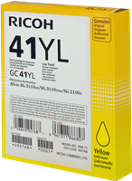 Ricoh gel cartridge GC41YL żółty