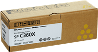 Ricoh SP C360XY żółty toner