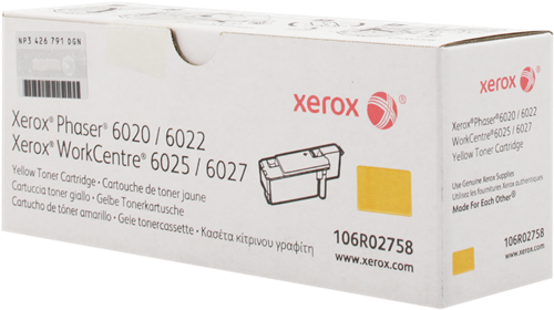 Xerox 106R02758 żółty toner